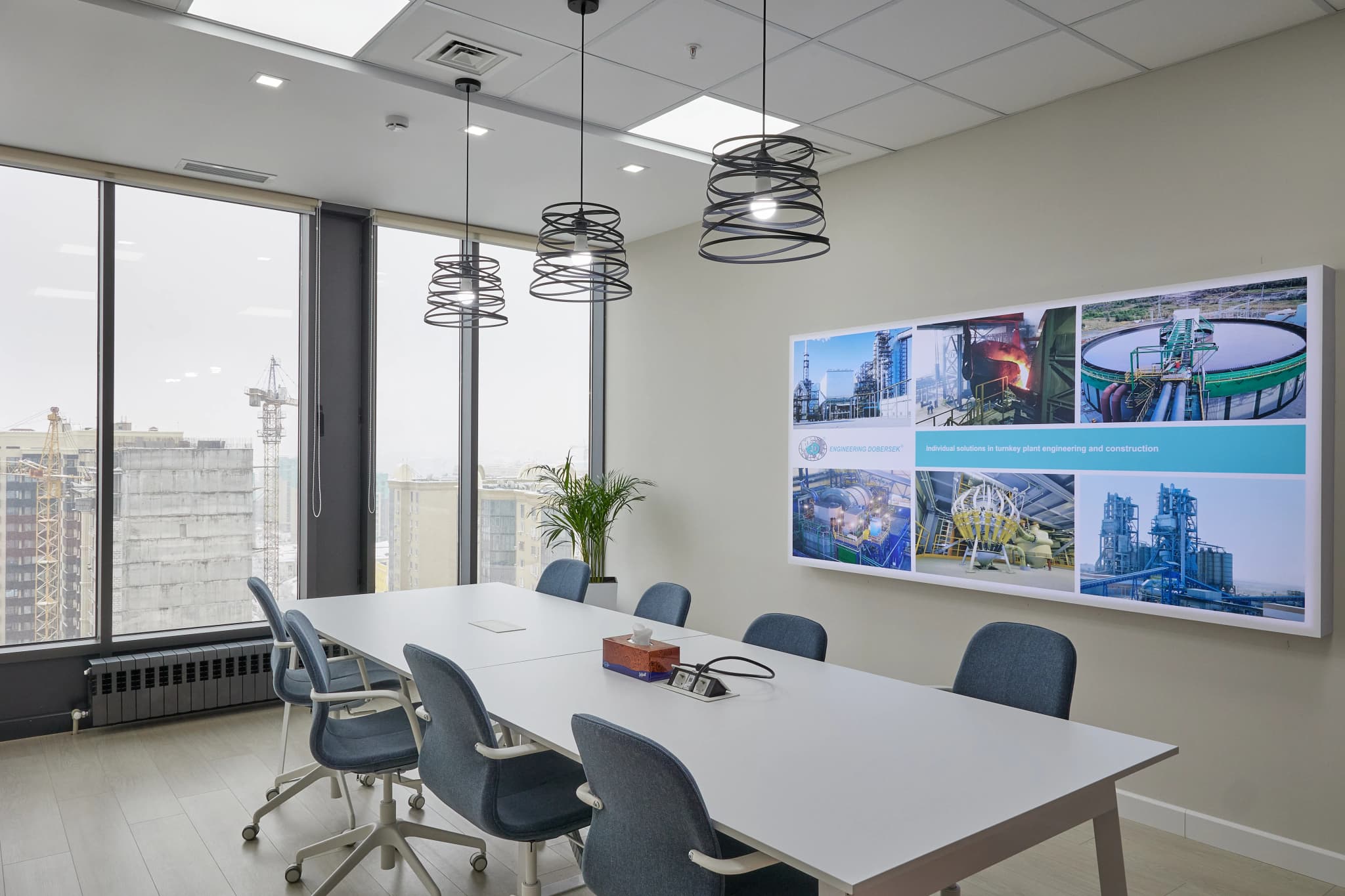 Архитектурная съемка объекта Capital Tower Офис в городе Алматы, детали interior от MOSS Bureau